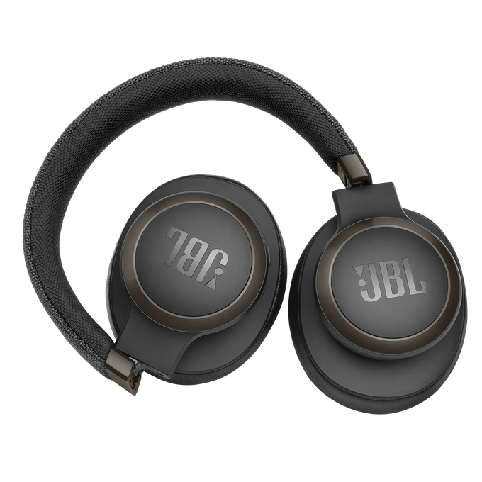 JBL Live 650BTNC - Black - Wireless Over-Ear Noise-Cancelling Headphones - Detailshot 5 image number null